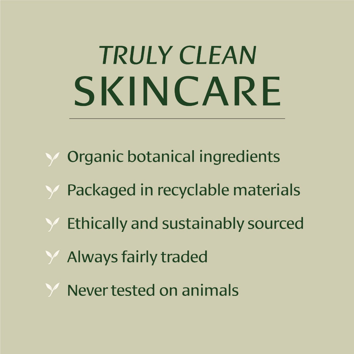 Body Oil Truly Clean Skincare