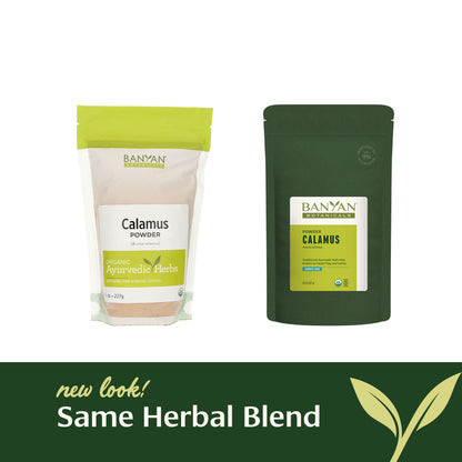 Calamus powder rebrand