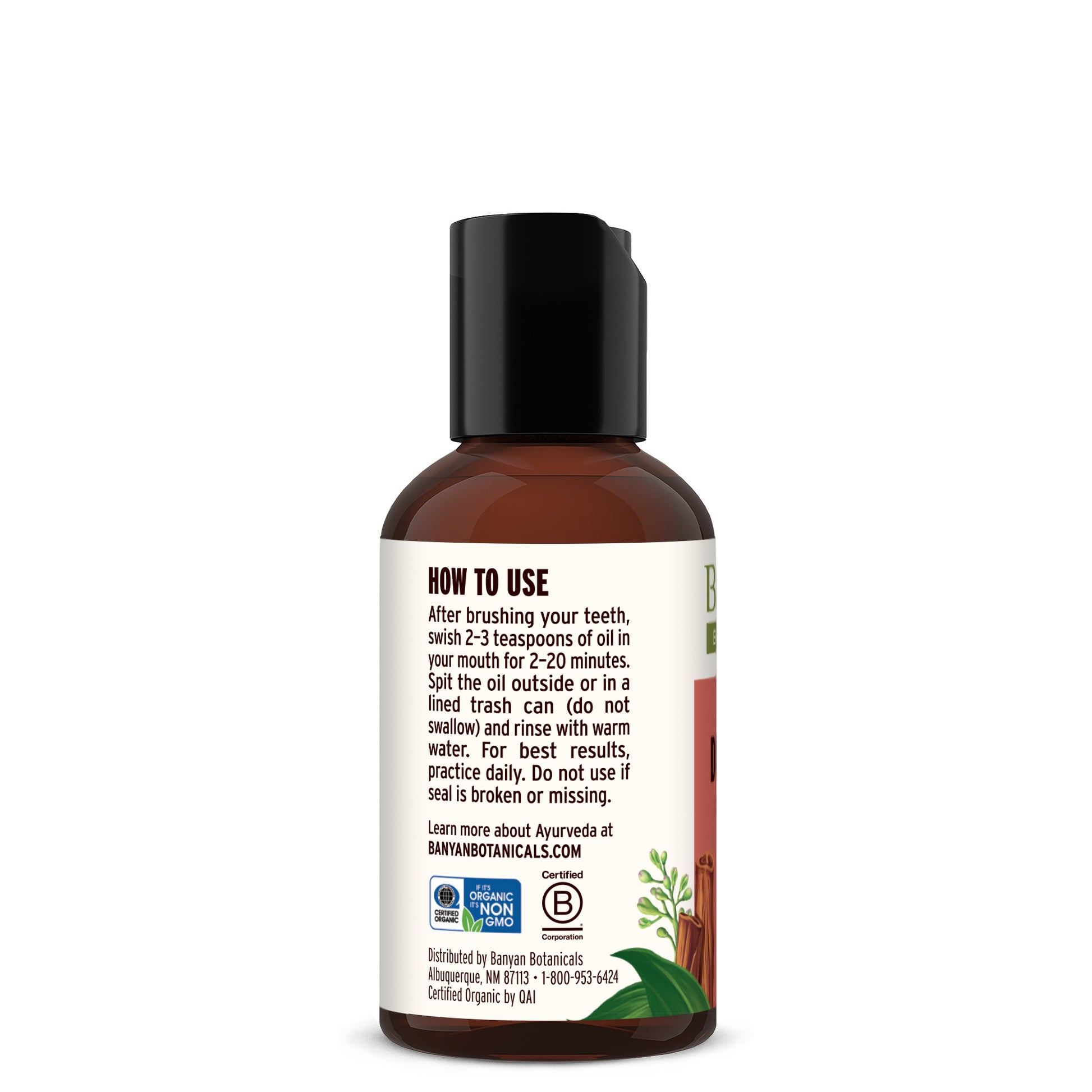 Travel | 2 fl oz: Daily Swish Cinnamon How to use