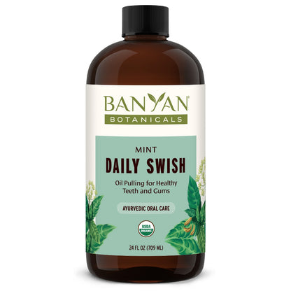 Daily Swish Oil Pulling Mint 24 oz 