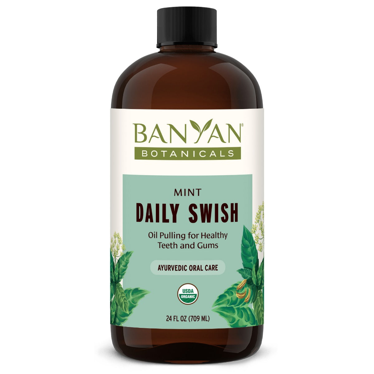 Daily Swish Oil Pulling Mint 24 oz 