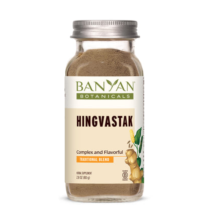 Glass spice jar of Hingvastak