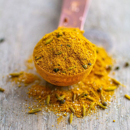 Spoon full of Kitchari Spice Mix
