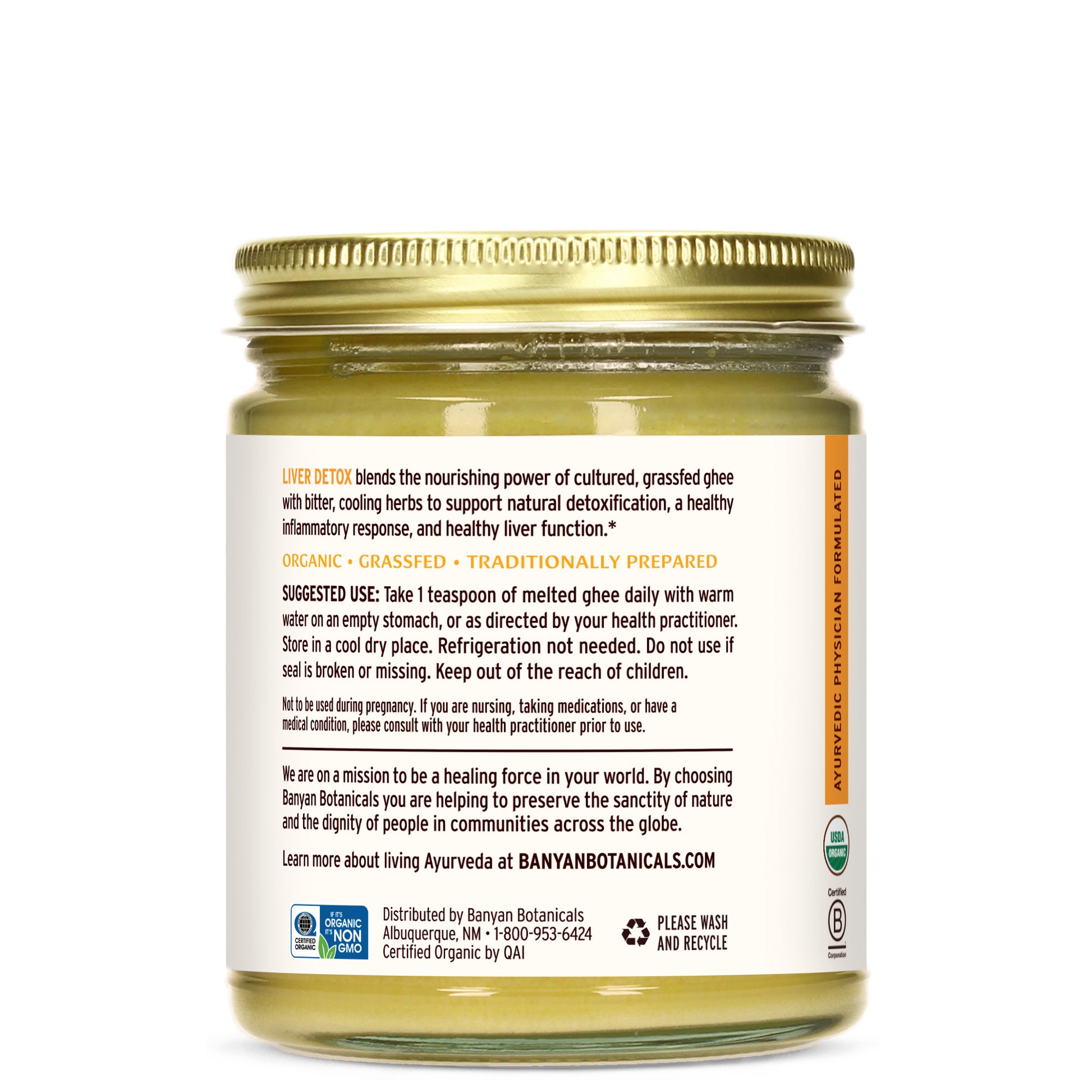 Liver Detox Tikta Ghrita Ghee Suggested Use