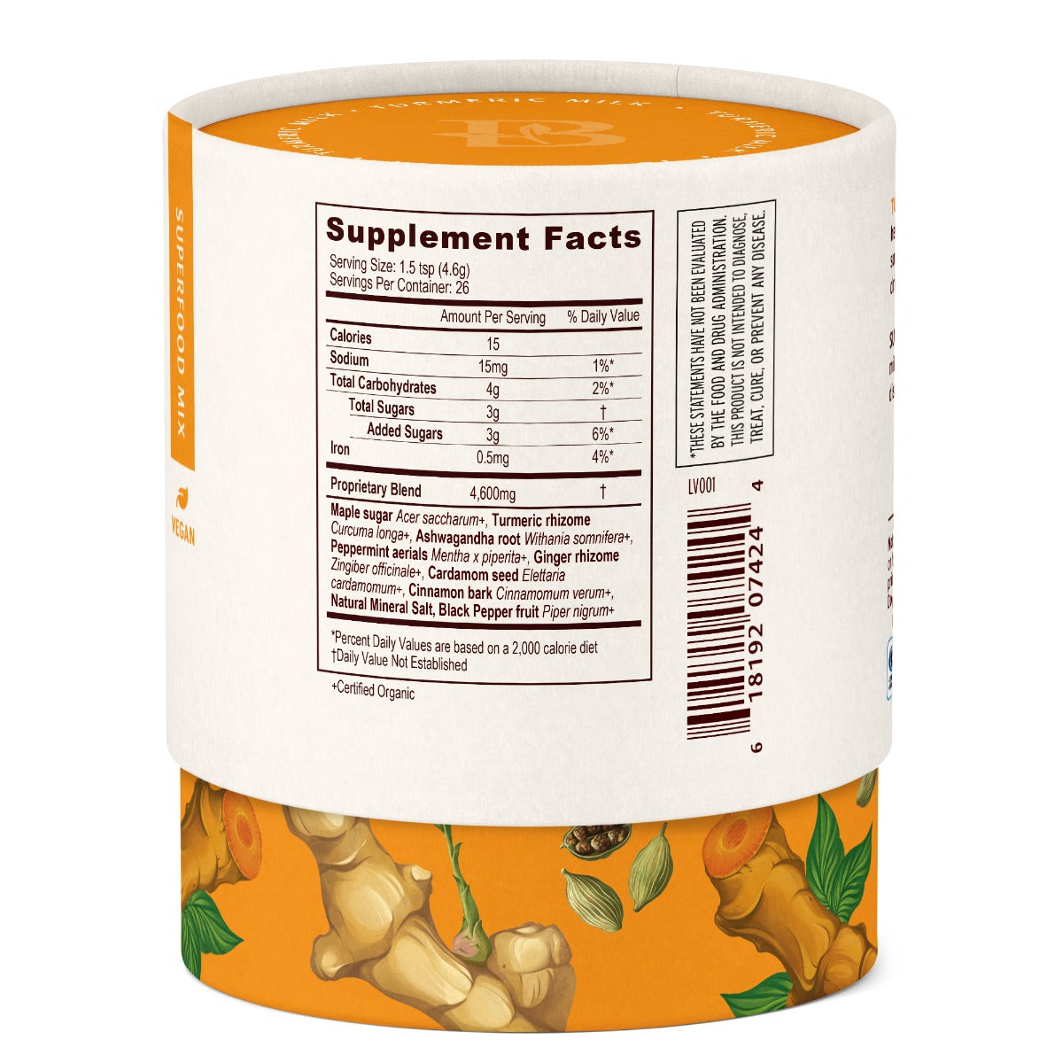 Turmeric Milk side C