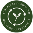 Sustainable sourced icon